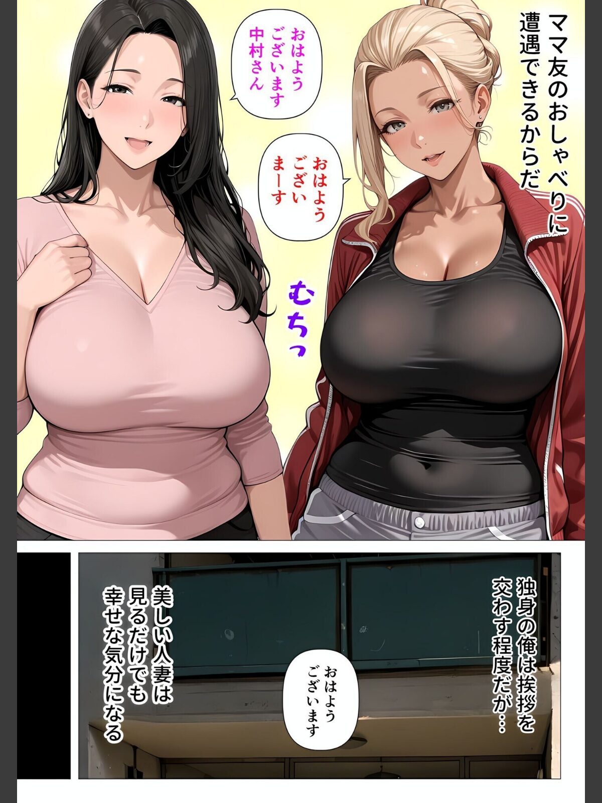 【棒消し版】人妻マンションの性活2 むちむち肉感の美巨乳人妻と露天風呂でイチャラブ絶頂生ハメH 〜NTRを乗り越えて〜のサンプル画像