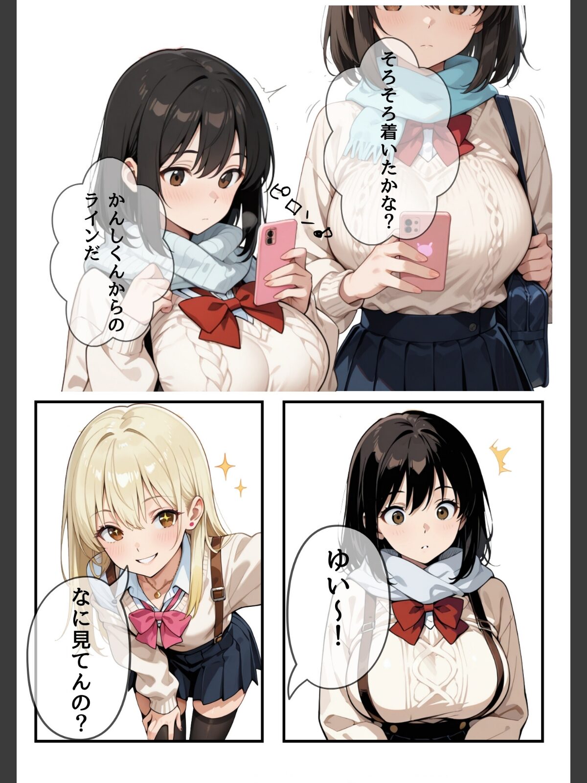 3か月なら、大丈夫だと思ってた。〜留学した僕の留守中に、一途な彼女が汚されるまで〜R指定合冊版 1のサンプル画像