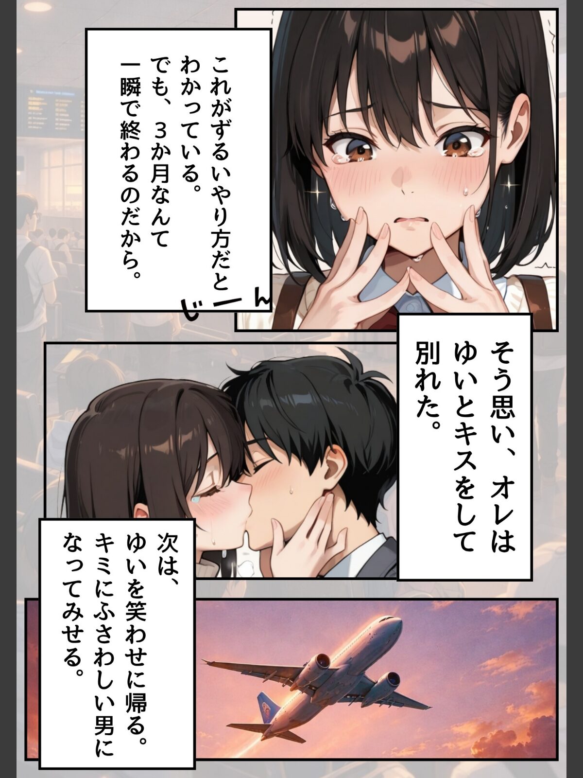 3か月なら、大丈夫だと思ってた。〜留学した僕の留守中に、一途な彼女が汚されるまで〜R指定合冊版 1のサンプル画像
