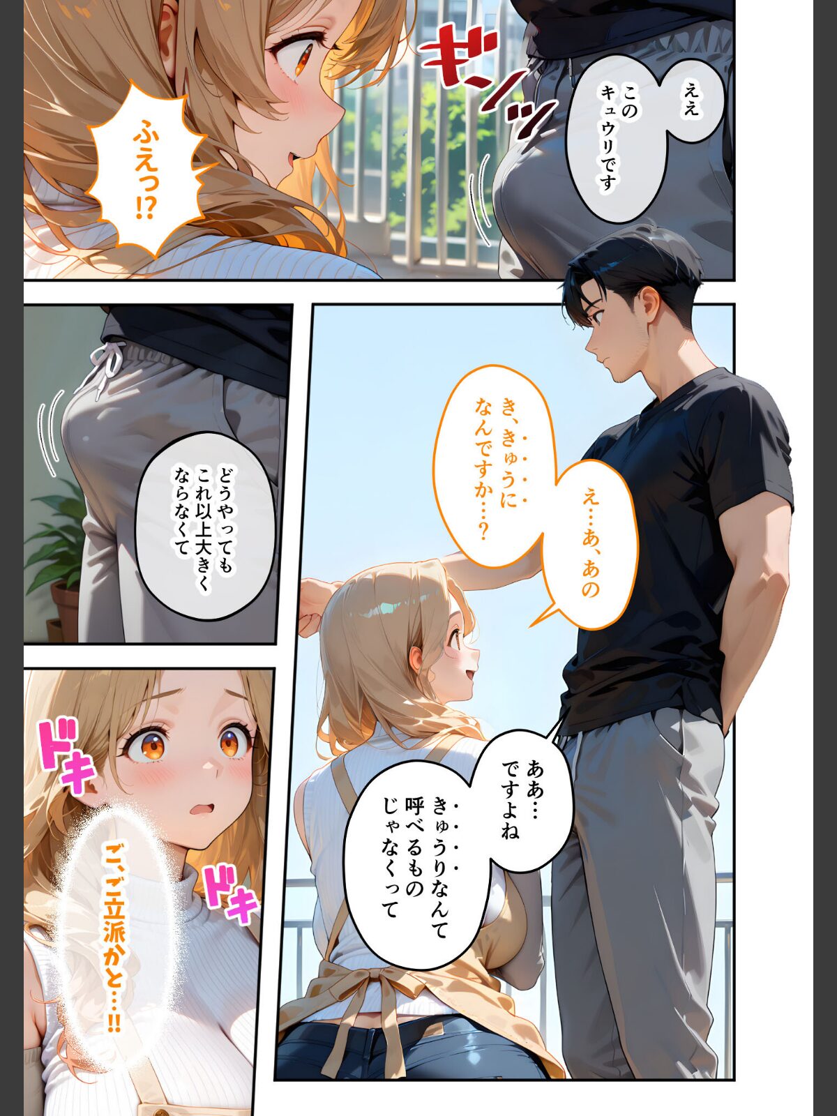 家性婦の園田さんは竿の収穫までしてくれる 〜超乳・超尻持ちのド変態淑女〜 モザイク版のサンプル画像