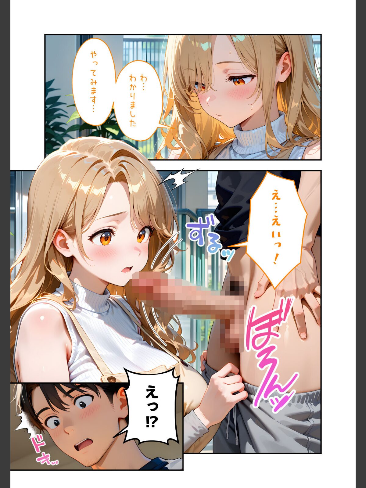 家性婦の園田さんは竿の収穫までしてくれる 〜超乳・超尻持ちのド変態淑女〜 モザイク版のサンプル画像