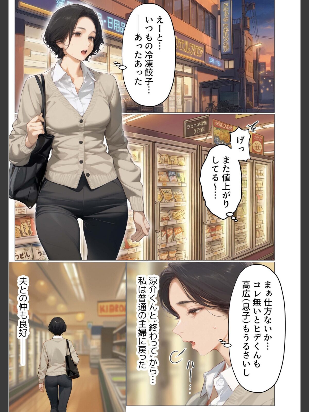 バ先のパート主婦（41）を家に連れ込んだら10年ぶりの汗だく本気セックスした話（12）のサンプル画像