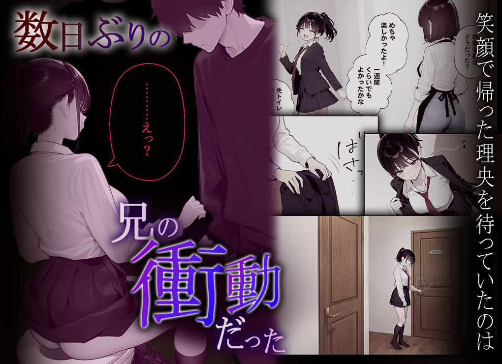 完璧だった兄が彼女にフラれて崩壊、妹への中出し依存セックスがもう止まらない2のサンプル画像7