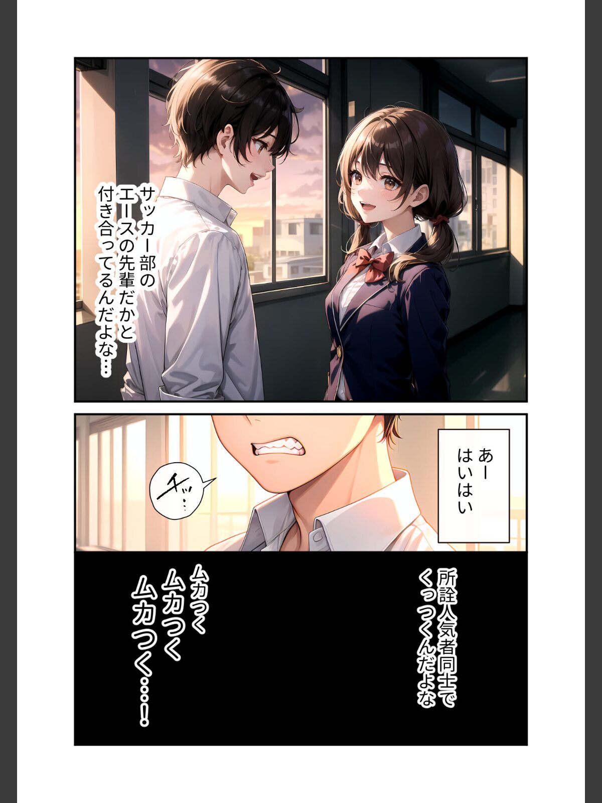 陰キャの僕、透視の力を手に入れる。第十六話 〜吹奏楽部のモテ同級生を寝取る放課後〜 モザイク版のサンプル画像