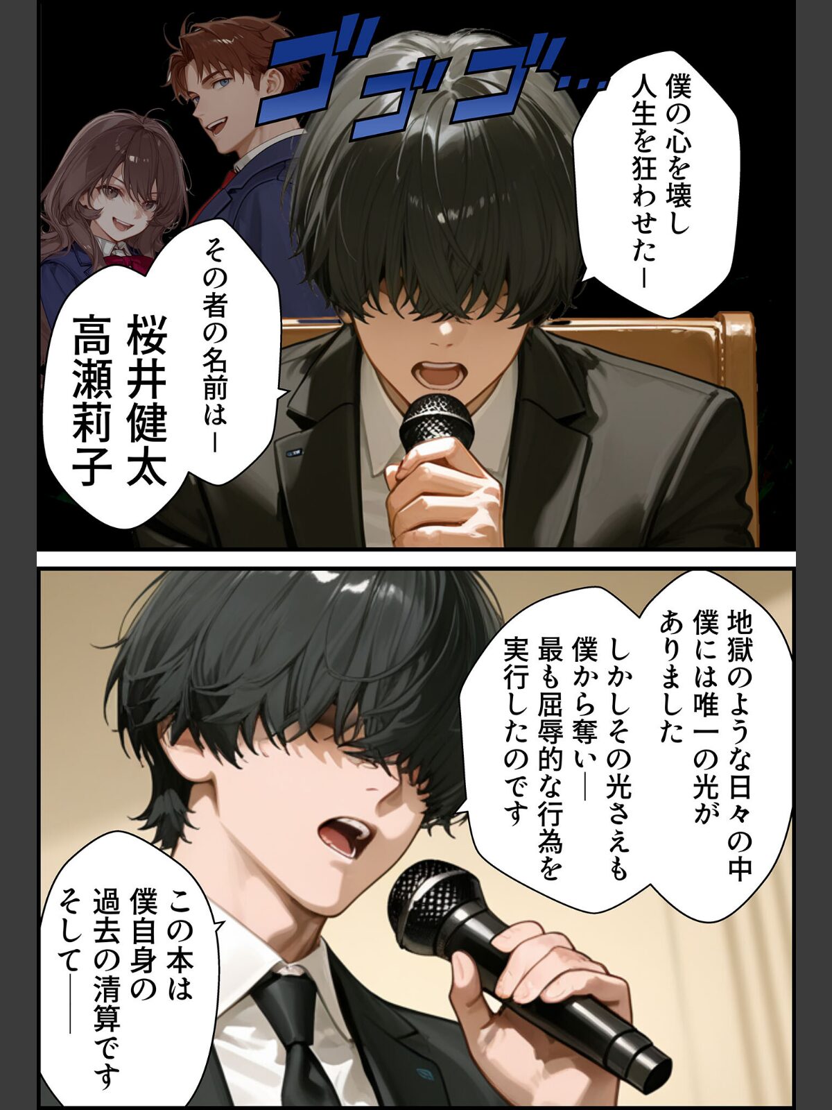 夫が学生時代いじめていたデカ●ン男にNTRされた結果w旦那完全上位互換神ち●ぽに上書きされた件 モザイク版のサンプル画像