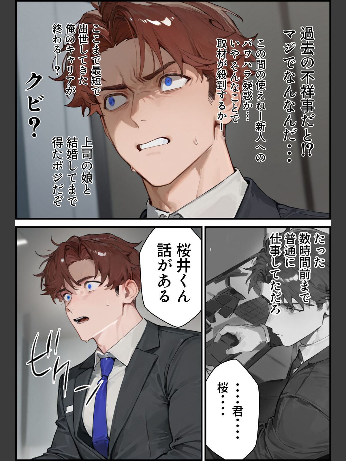 夫が学生時代いじめていたデカ●ン男にNTRされた結果w旦那完全上位互換神ち●ぽに上書きされた件 モザイク版のサンプル画像