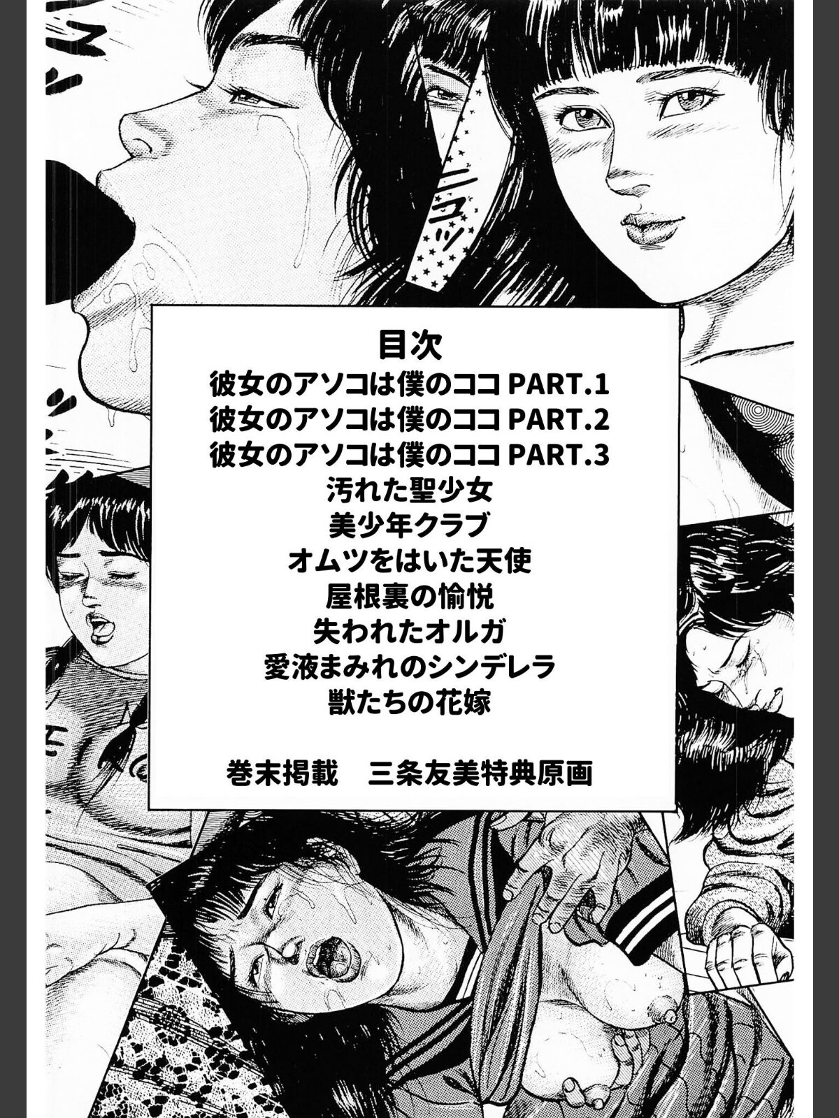 初恋エチュード＜原画入り特装版＞・三条友美アンソロジーのサンプル画像