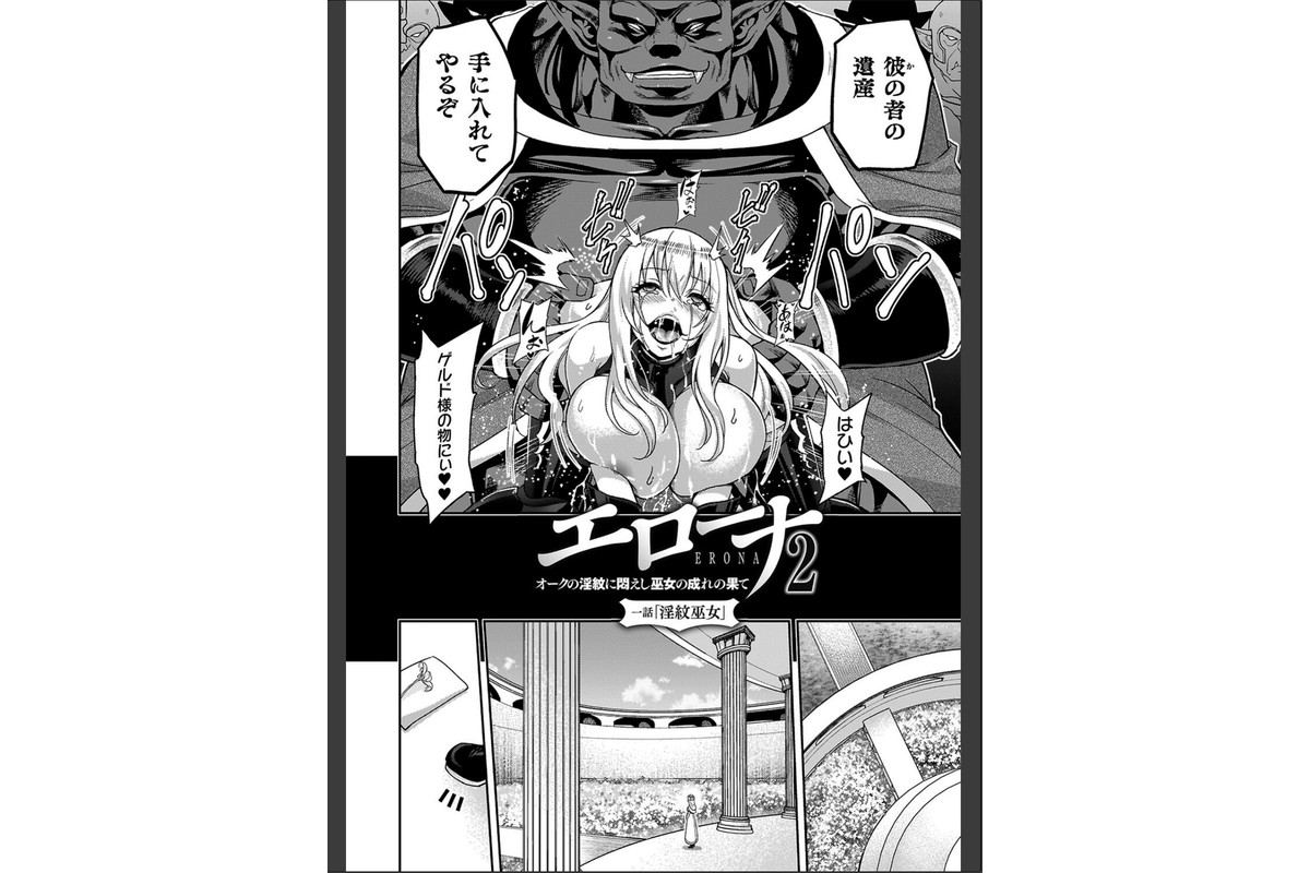 エローナ2 オークの淫紋に悶えし巫女の成れの果てのサンプル画像4