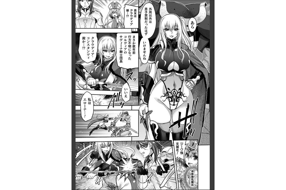 エローナ2 オークの淫紋に悶えし巫女の成れの果てのサンプル画像9