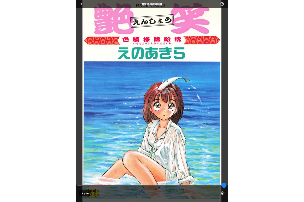 艶笑 色模様錦絵枕のサンプル画像1