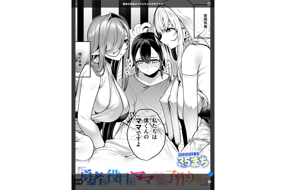 勇者の役目はママたちとの子作りですのサンプル画像1