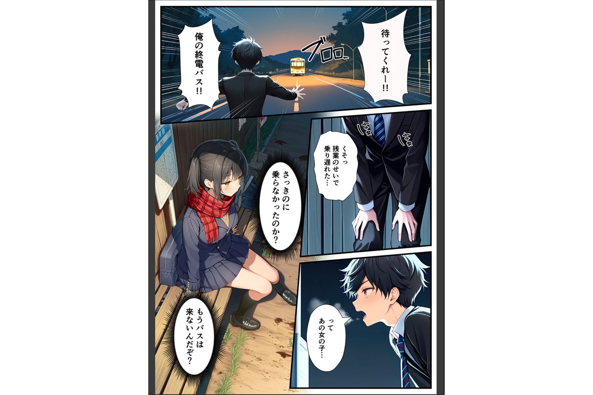 セックスが嫌いなジト目TS家出少女が一晩でメス堕ちする話 モザイク版のサンプル画像4