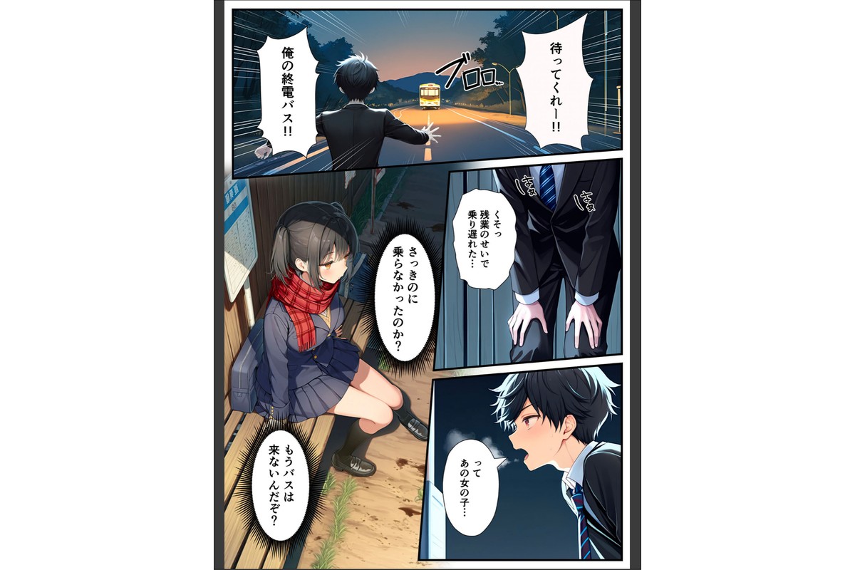 セックスが嫌いなジト目TS家出少女が一晩でメス堕ちする話 モザイク版のサンプル画像4