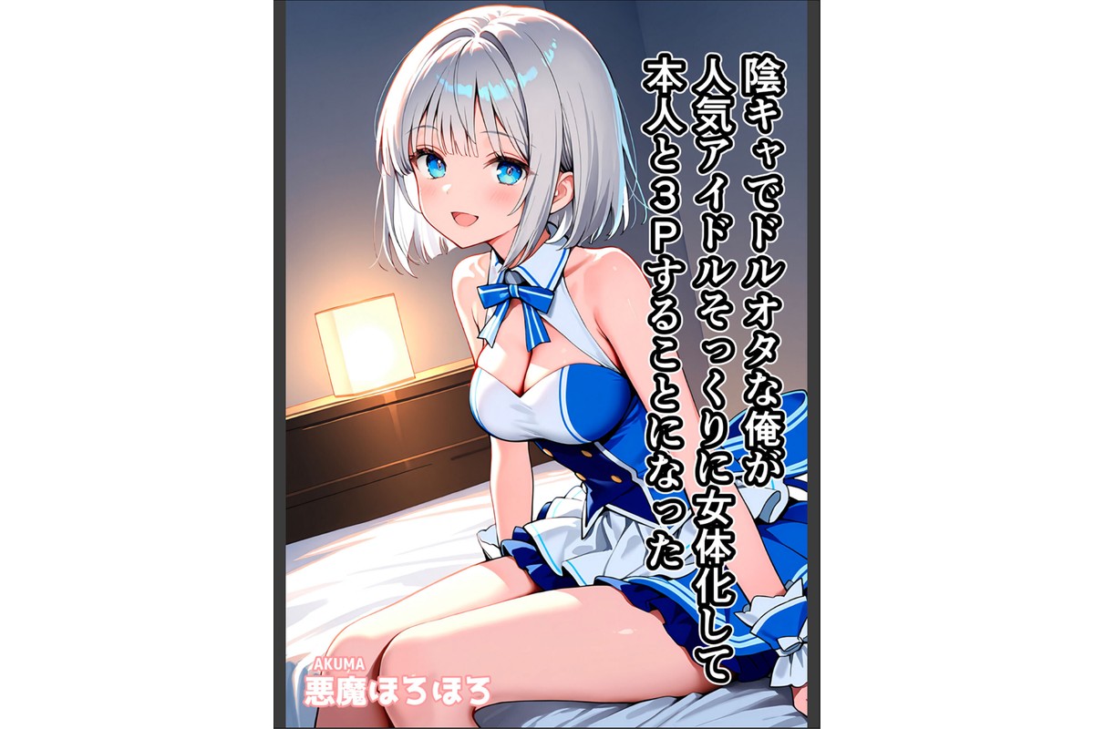 陰キャでドルオタな俺が人気アイドルそっくりに女体化して本人と3Pすることになった モザイク版のサンプル画像2