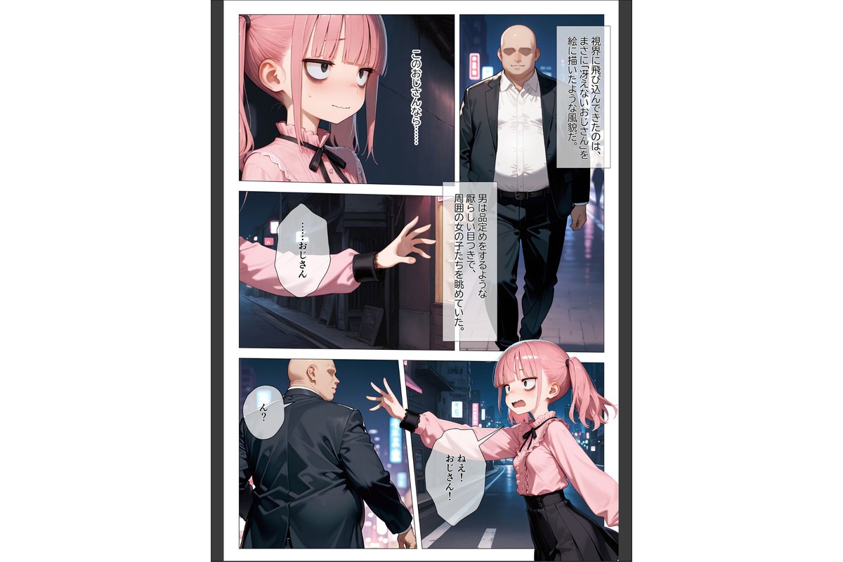 地雷系ブス、おじさんを買う。 モザイク版のサンプル画像7