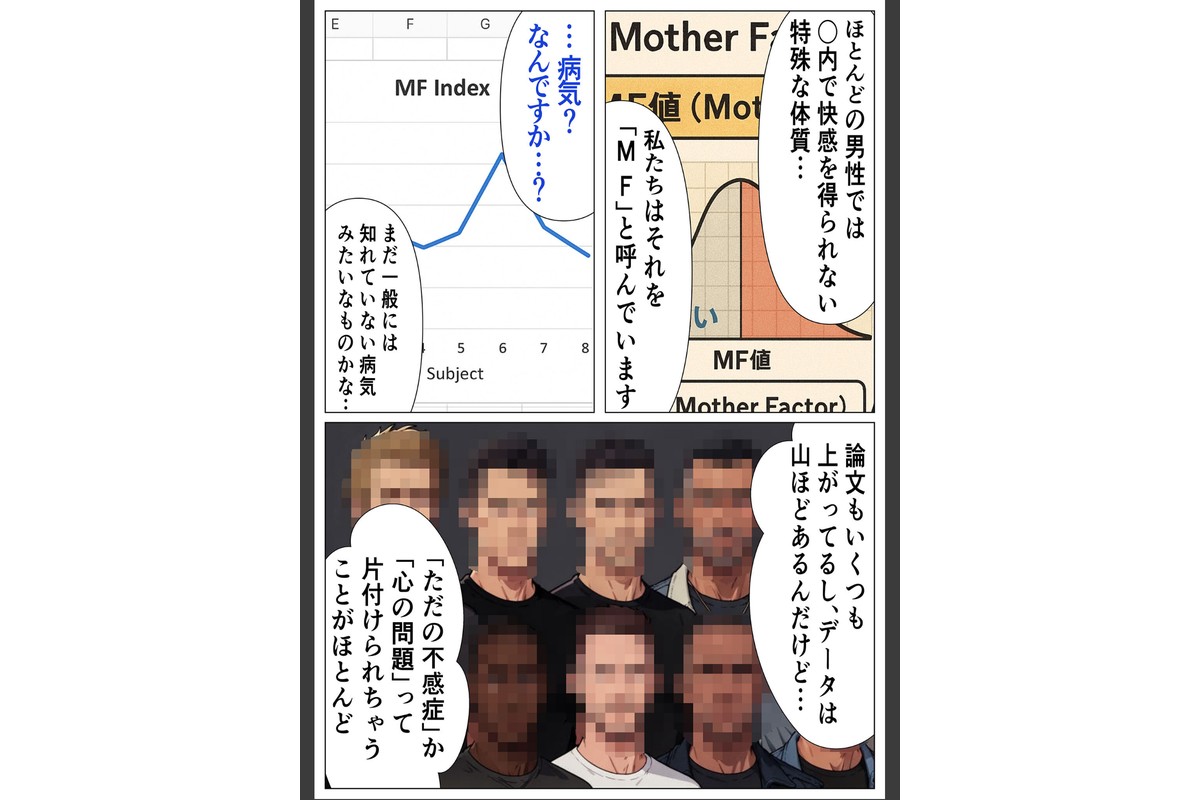 陰キャのデカチ●がバレた日2〜デカ●●の光 教団編〜 モザイク版のサンプル画像10