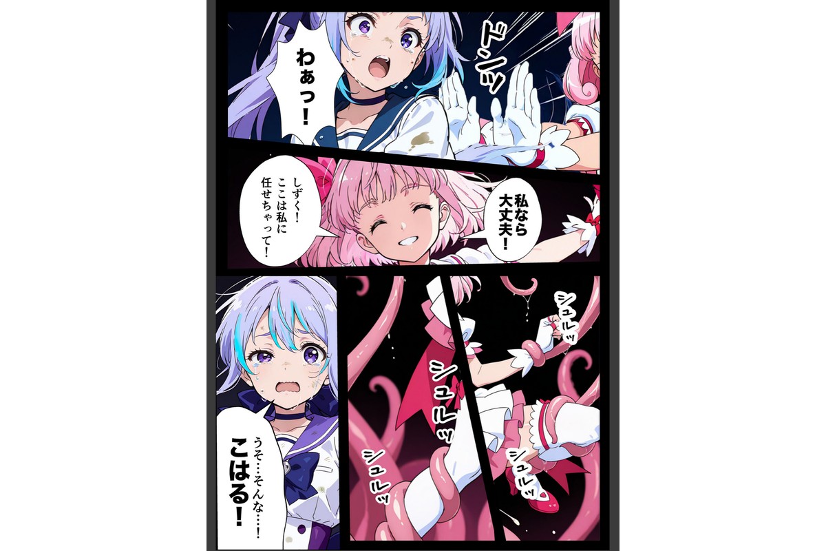 AIが支配する世界で人類を裏切った俺は正義の魔法少女をドスケベ●●する モザイク版のサンプル画像16