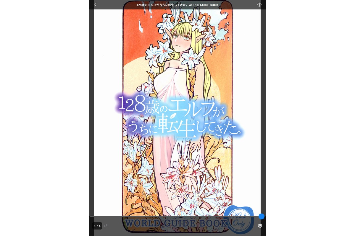 128歳のエルフがうちに転生してきた。WORLD GUIDE BOOKのサンプル画像1