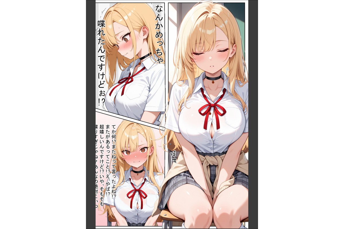 軽そうだけど実は恋愛経験0な巨乳ギャルちゃん〜初えっち編〜【棒消し修正版】のサンプル画像14