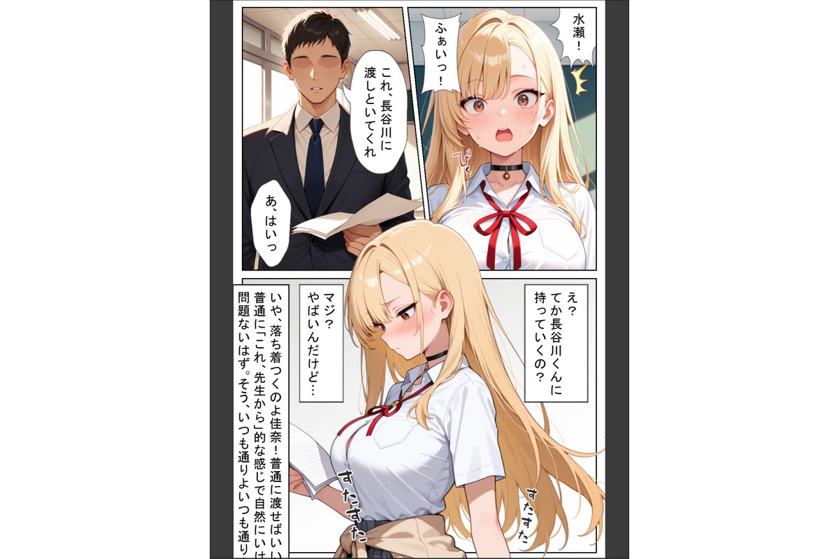 軽そうだけど実は恋愛経験0な巨乳ギャルちゃん〜初えっち編〜【棒消し修正版】のサンプル画像6