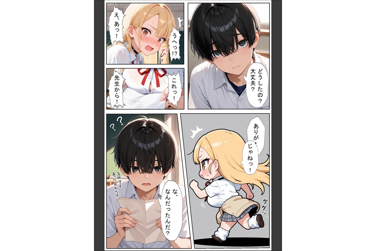 軽そうだけど実は恋愛経験0な巨乳ギャルちゃん〜初えっち編〜【棒消し修正版】のサンプル画像8