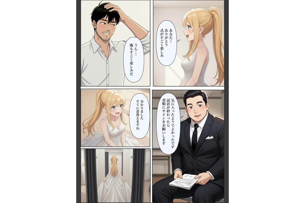 結婚式前夜に…【モザイク版】のサンプル画像8