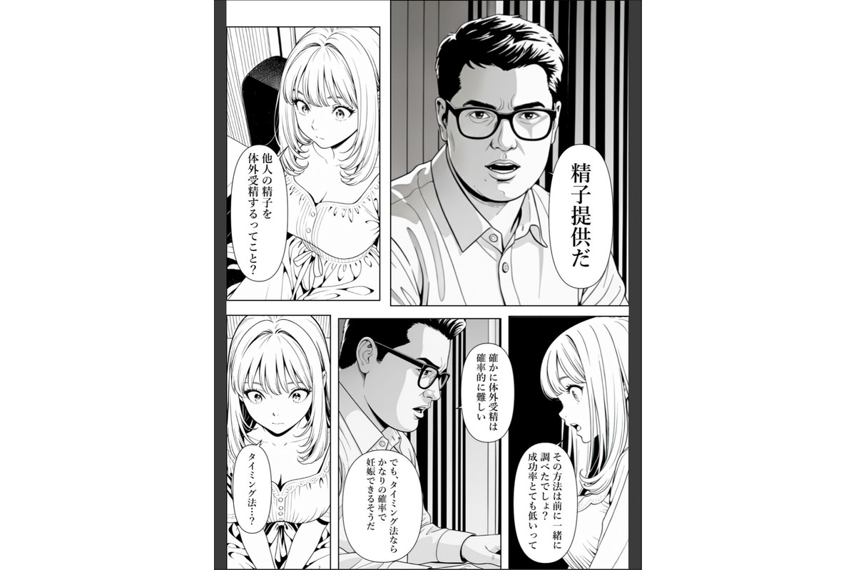 精子提供される妻 〜file 彩香〜【モザイク版】のサンプル画像5