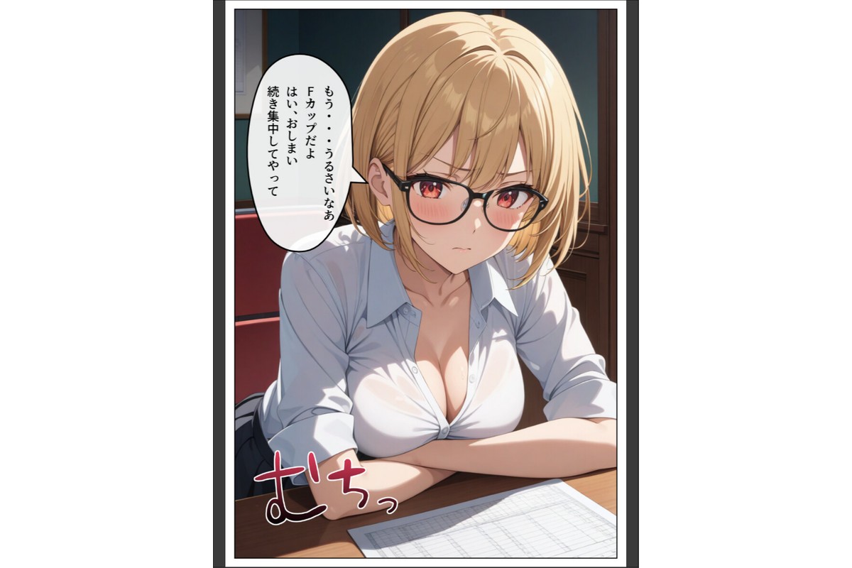 巨乳眼鏡家庭教師 快楽堕ちしたので中出ししてあげた【モザイク版】のサンプル画像10