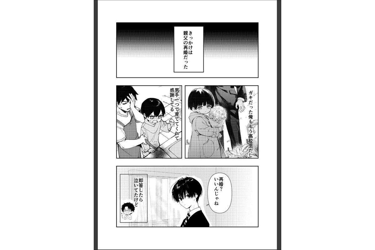 ギャルママに、童貞を卒業させられちゃう話【モザイク版】のサンプル画像2