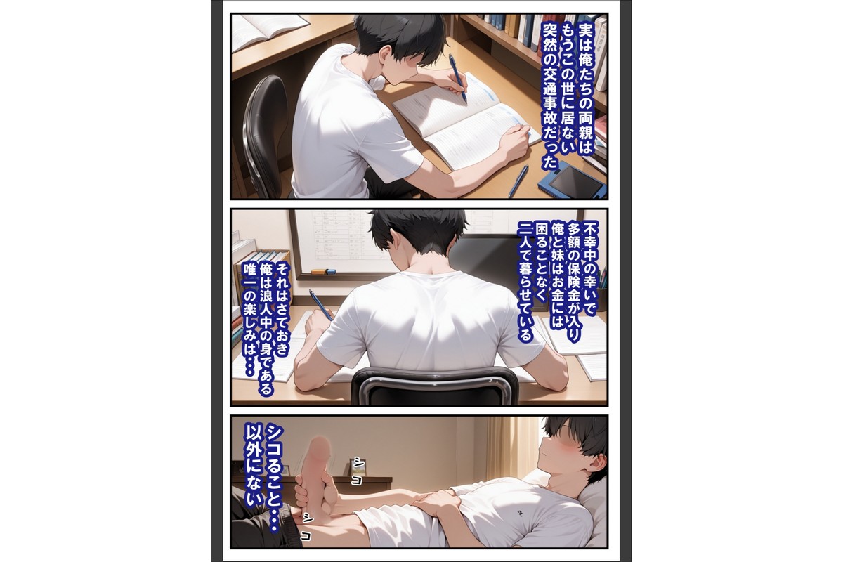 めちゃくちゃ生意気な現役学生アイドルの妹パンツでシコってたら…【モザイク版】のサンプル画像14