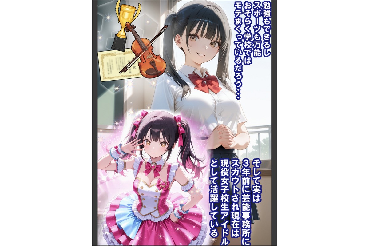 めちゃくちゃ生意気な現役学生アイドルの妹パンツでシコってたら…【モザイク版】のサンプル画像5