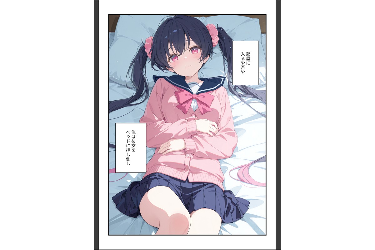 謎の地雷形女子校生が推しのち○ ぽにメス堕ちするまでの記録【モザイク版】のサンプル画像7