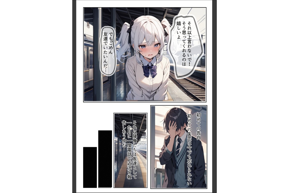 久々に再会した初恋の相手とハプバーに行って、NTR未遂！？いちゃらぶSEXした話【棒消し修正版】のサンプル画像8