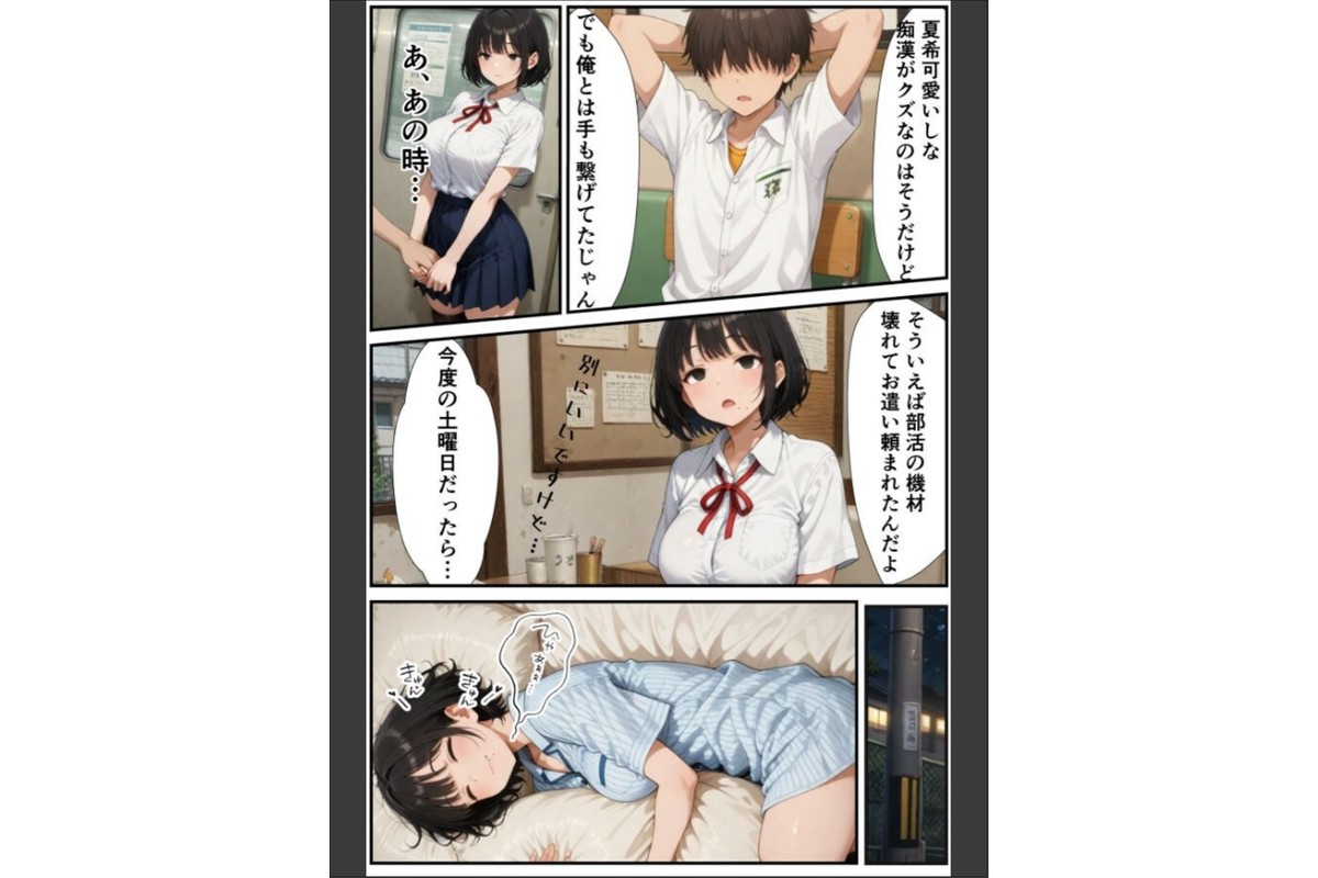 クール長身巨乳な後輩をズブズブに依存させる話【棒消し修正版】のサンプル画像15