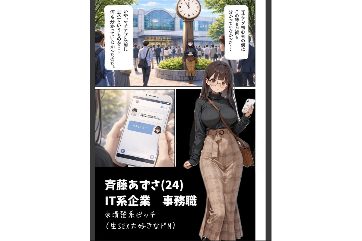 マチアプで紳士ムーブからの健全解放した清楚巨乳（24）がなぜか今ヤリチン上司の部屋にいるらしい【モザイク版】のサンプル画像2
