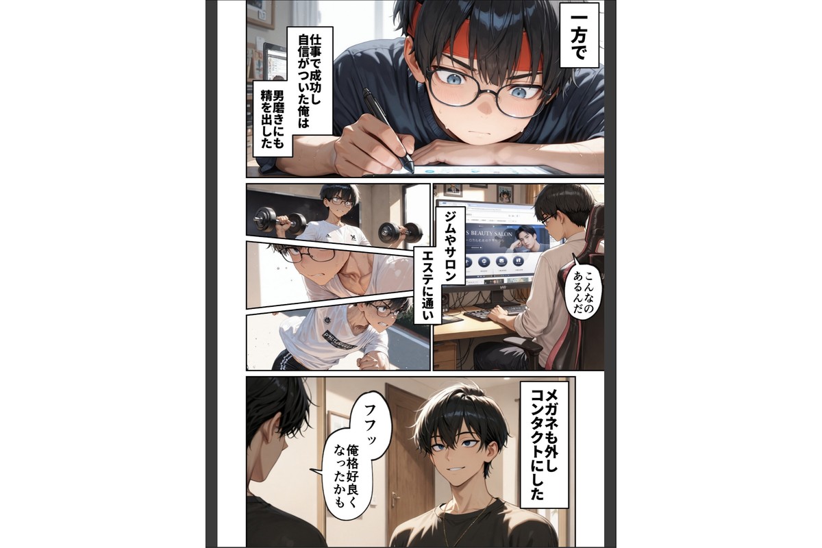 昔、俺をバカにしていた幼馴染を10年後港区のタワマンに呼び出して朝まで〇〇する話。【モザイク版】のサンプル画像15