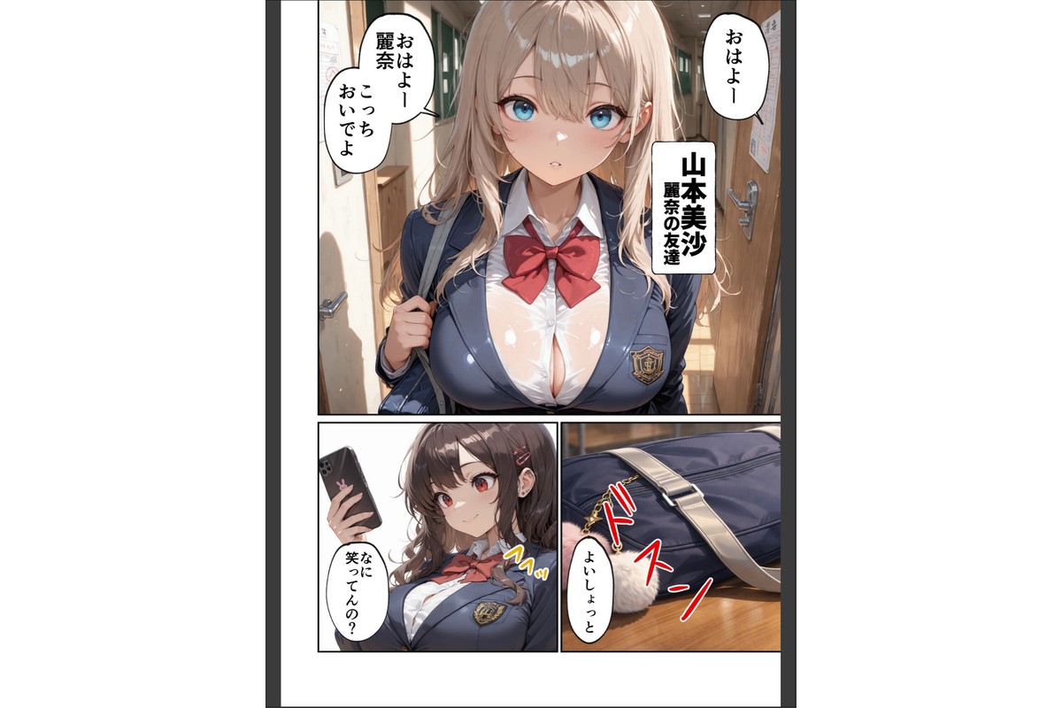 昔、俺をバカにしていた幼馴染を10年後港区のタワマンに呼び出して朝まで〇〇する話。【モザイク版】のサンプル画像2