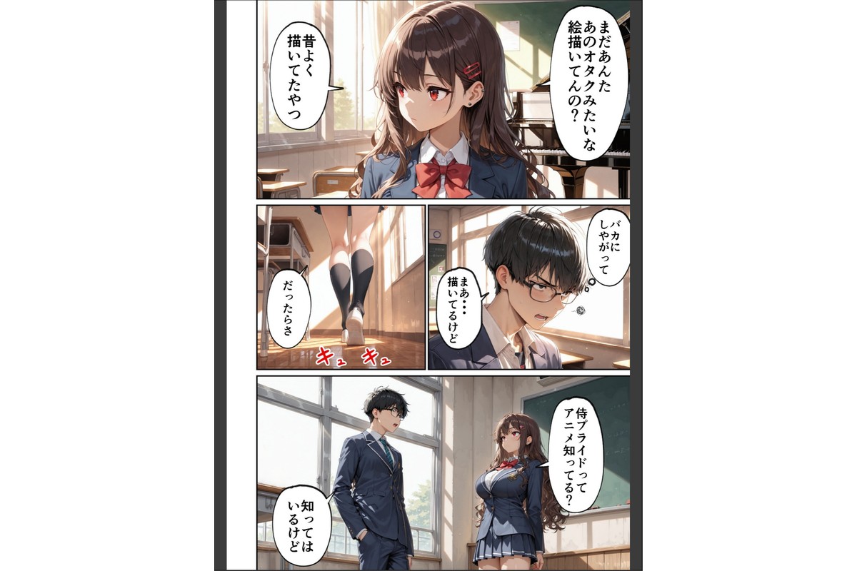 昔、俺をバカにしていた幼馴染を10年後港区のタワマンに呼び出して朝まで〇〇する話。【モザイク版】のサンプル画像9