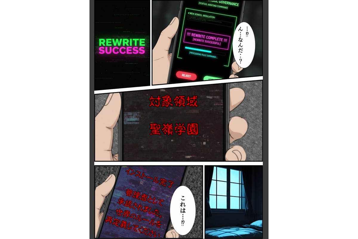 校則改変アプリ〜ゴミ扱いしてた俺の肉棒で女王たちがメス堕ち【モザイク版】のサンプル画像6