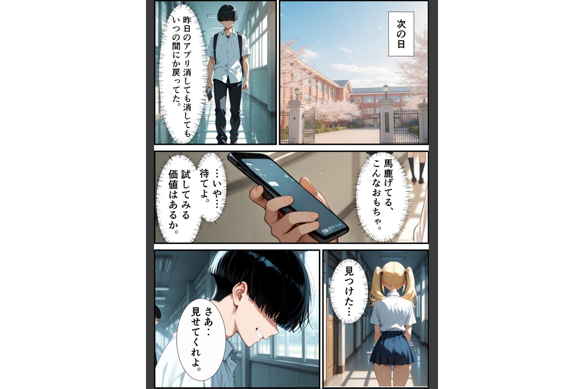 校則改変アプリ〜ゴミ扱いしてた俺の肉棒で女王たちがメス堕ち【モザイク版】のサンプル画像8