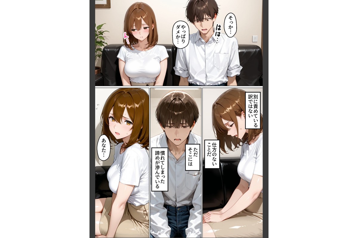 性不感症の妻を治療してもらったらド淫乱になってしまった【棒消し修正版】のサンプル画像5