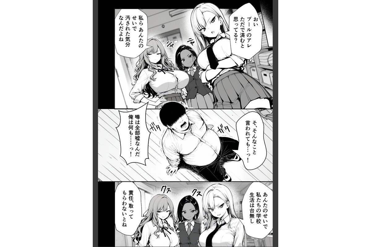種付け鬼ごっこ 〜イジメられっ子が仕掛けた最悪の復讐ゲーム〜【棒消し修正版】のサンプル画像4