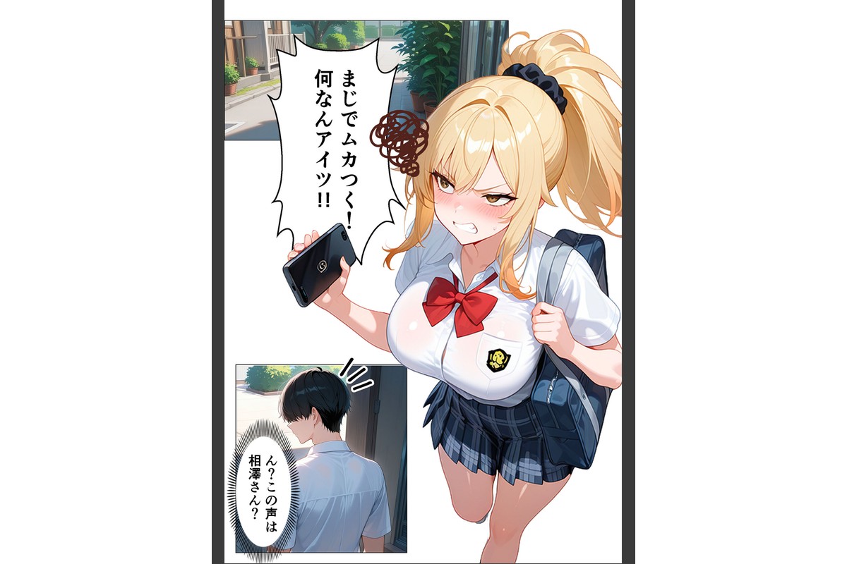 幼馴染の爆乳ギャルが陰キャオタクのデカチ●中毒になった話 モザイク版のサンプル画像5