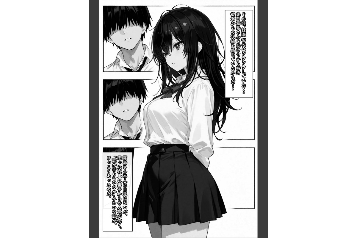 陰キャなクラスメートを助けたら、ギャルゲー展開が始まった!【棒消し修正版】のサンプル画像10