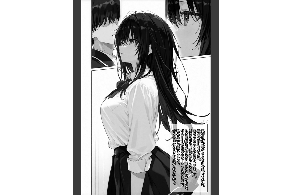 陰キャなクラスメートを助けたら、ギャルゲー展開が始まった!【棒消し修正版】のサンプル画像9